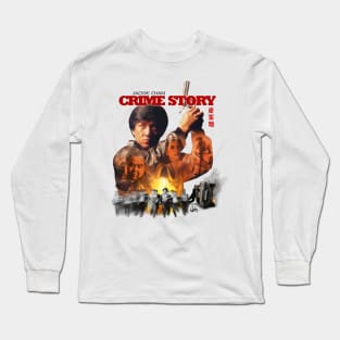 Jackie Chan: CRIME STORY (Running Cops) Long Sleeve T-Shirt